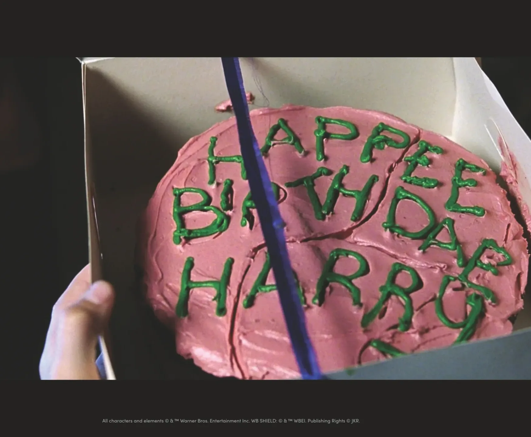 ハグリッドからハリーへの誕生日ケーキ