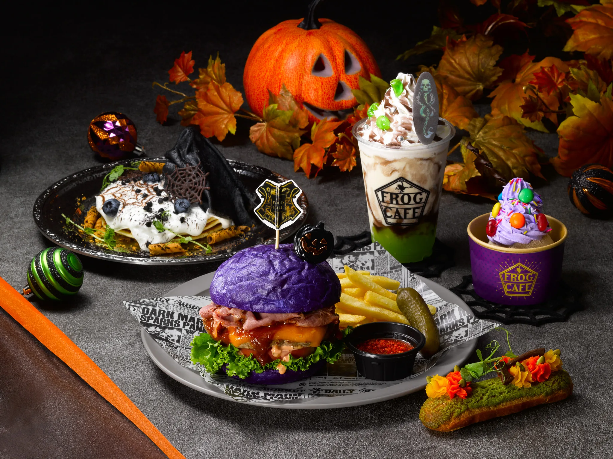 闇の魔術のハロウィーンフード